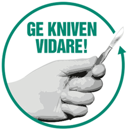 Ge kniven vidare