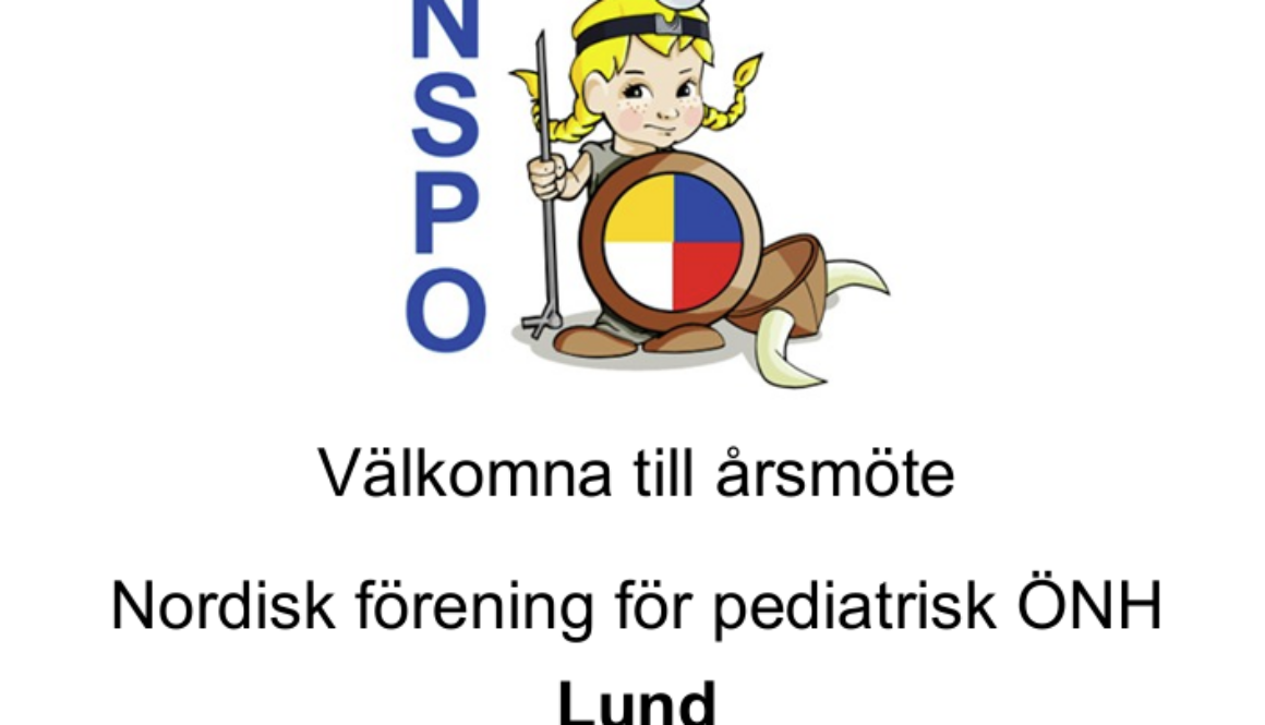 NSPO - Årsmöte nordisk förening för pediatrisk ÖNH 2025-bild