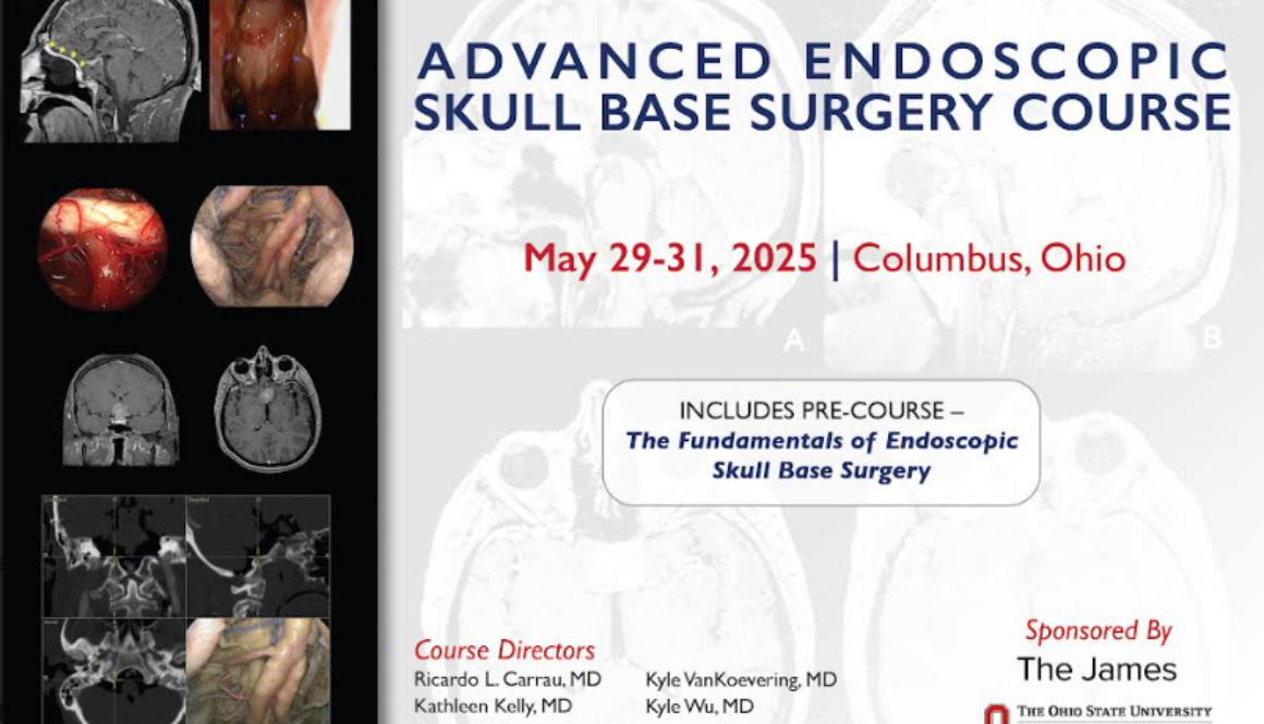 Advanced endoscopic skull base surgery course, Columbus Ohio