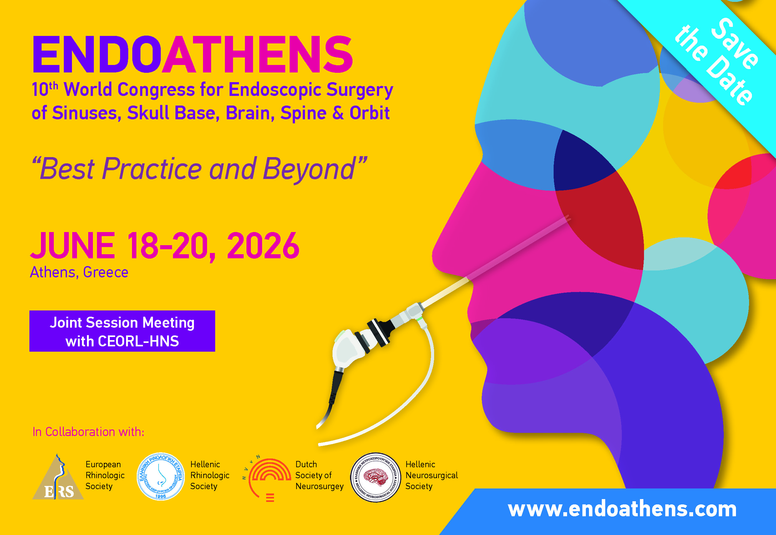 ΕndoAthens 2026 - Save the date ΕndoAthens 2026 - Save the date